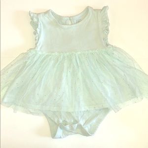 Gap Baby Romper with tulle skirt